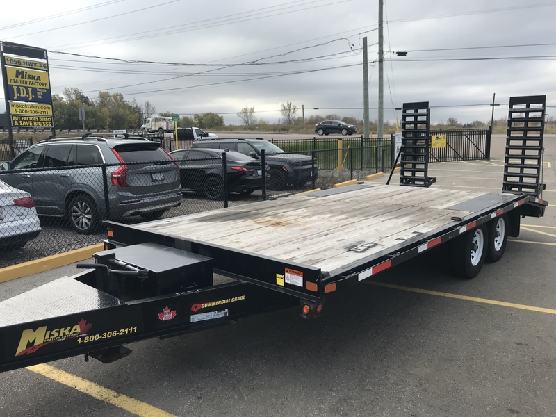 2023 Miska 7 Ton Deckover Equipment Float Trailer